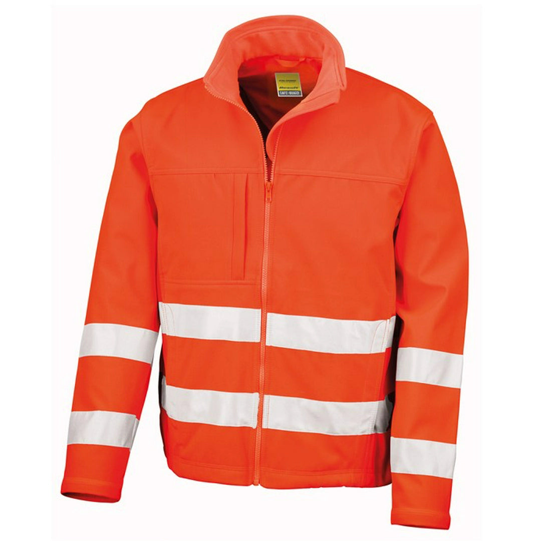 Result R117X Hi-vis Tech Soft Shell Jacket - COOZO