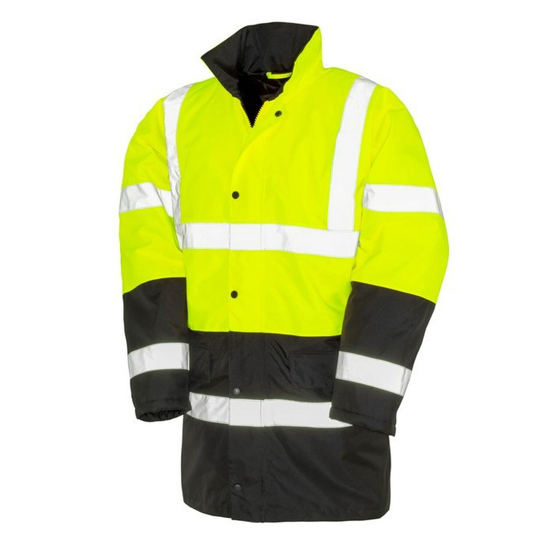 Result R452X Motorway Two-tone Safety Waterproof Windproof High-visibility Jacket - COOZO
