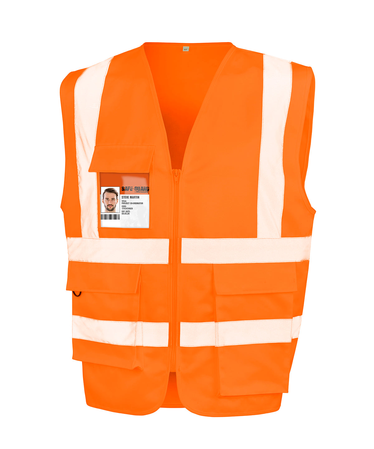 Result Heavy duty polycotton security vest (R477X) - COOZO