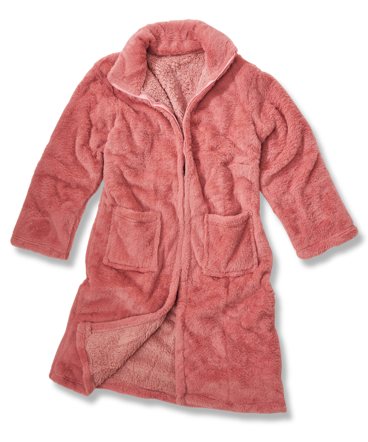 Ribbon RI017 Luxury eskimo faux fur zipped gown - COOZO