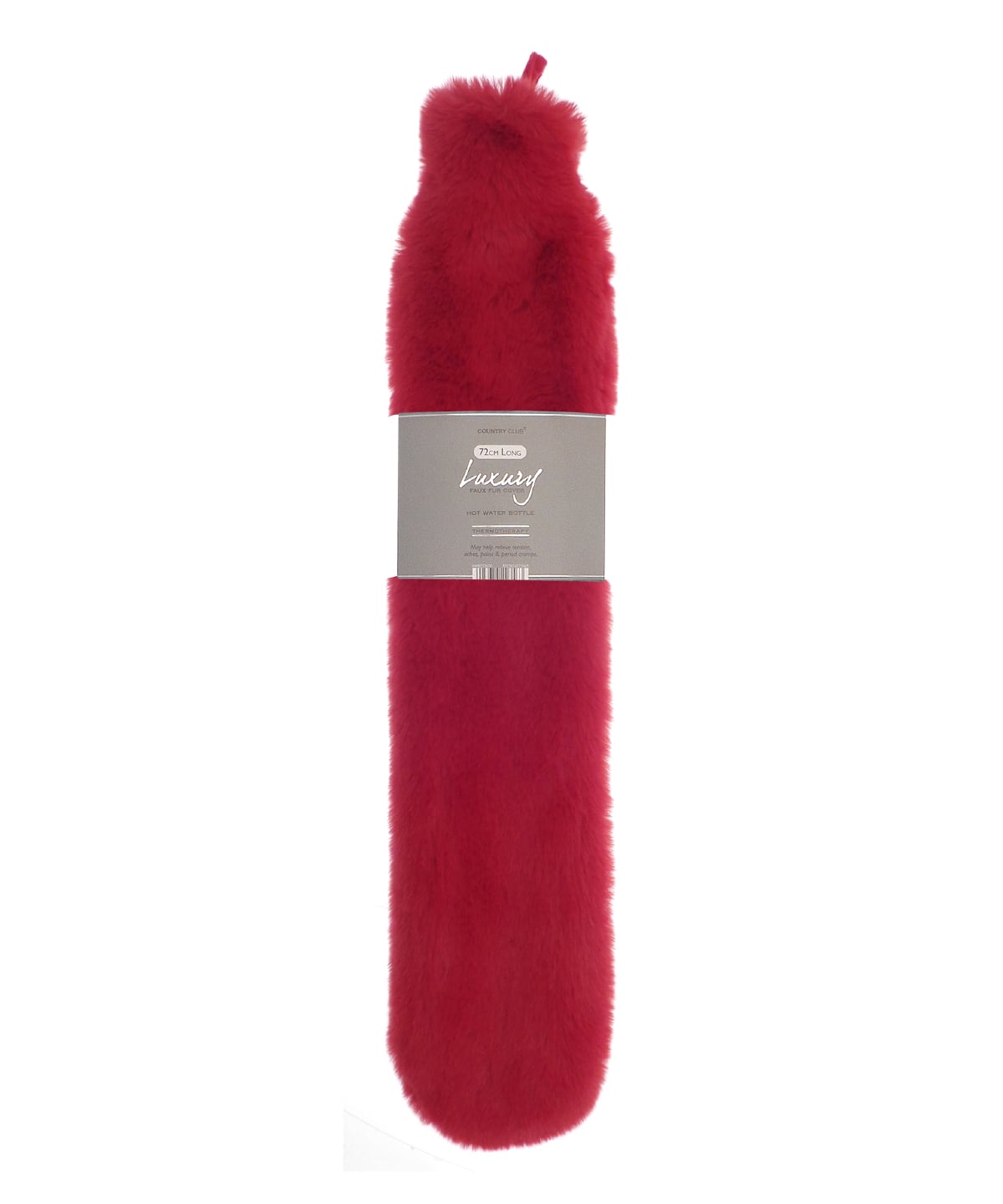 Ribbon RI022 Super Luxury Faux Fur Long Hot Water Bottle And Cover