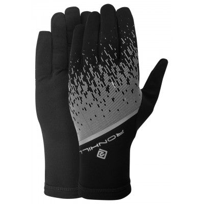 Hilly RONH14 RONHILL REFLECT GLOVE BLACK- LARGE - COOZO