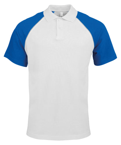 Kariban Baseball Cotton Polo Shirt KB226 - COOZO