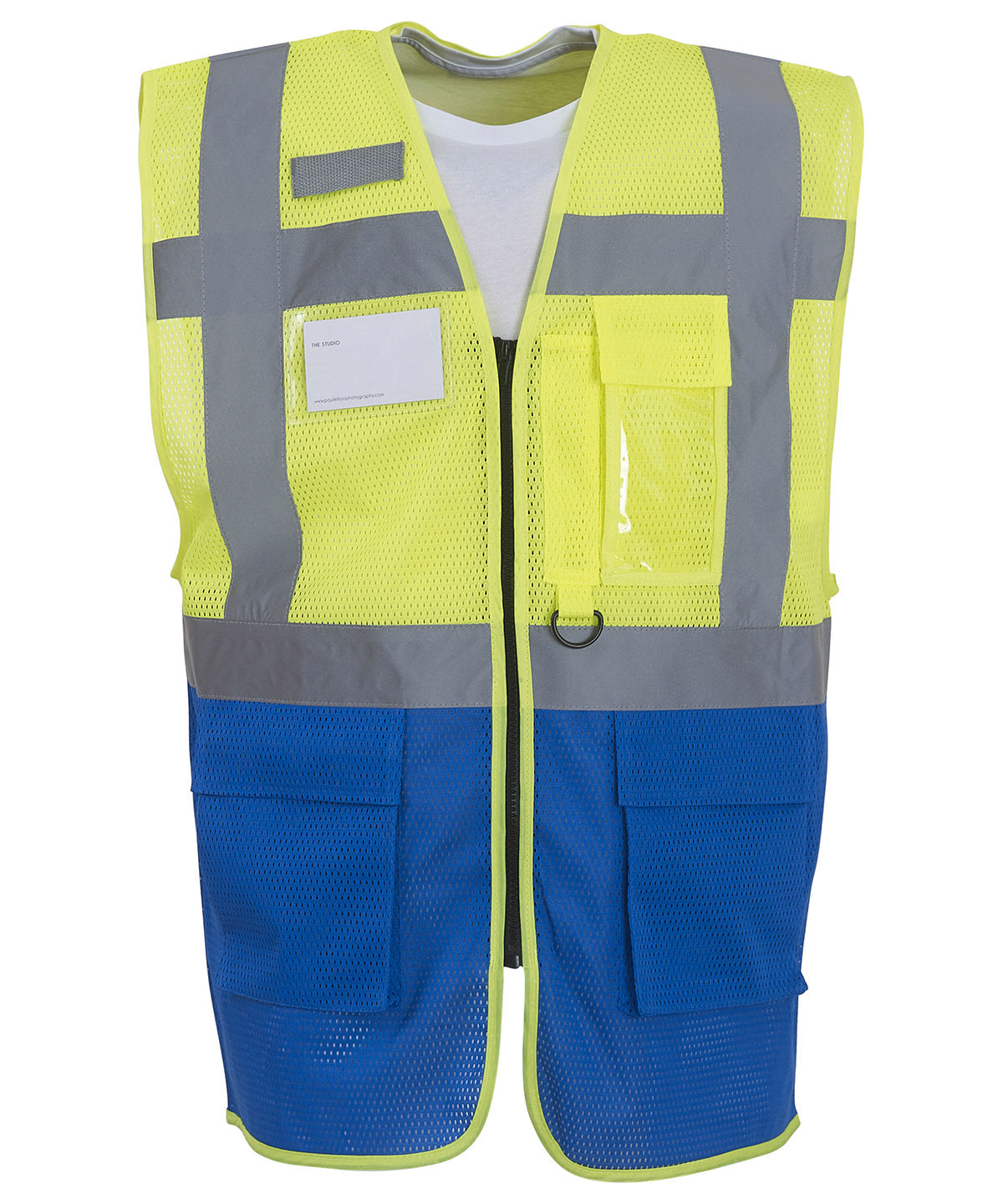 Yoko HVW820 Hi-Vis Top Cool Open Mesh Executive Waistcoat - COOZO