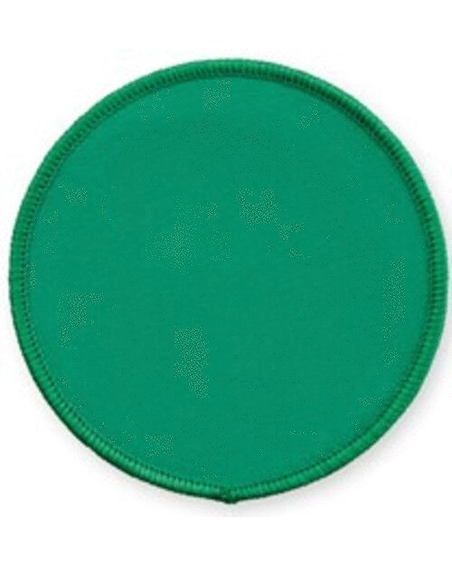Ready Range RR01 Circular Badge with overlocked edge Great for print or embroidery(25 PACK) - COOZO