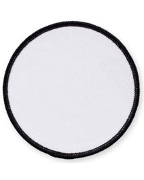 Ready Range RR01 Circular Badge with overlocked edge Great for print or embroidery(25 PACK) - COOZO