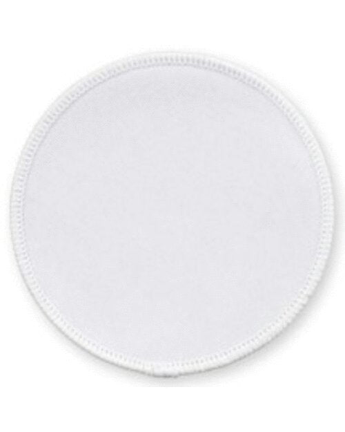 Ready Range RR01 Circular Badge with overlocked edge Great for print or embroidery(25 PACK) - COOZO