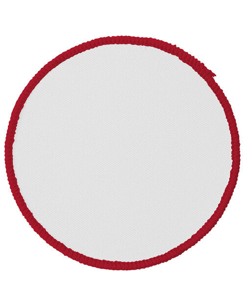 Ready Range RR01 Circular Badge with overlocked edge Great for print or embroidery(25 PACK) - COOZO