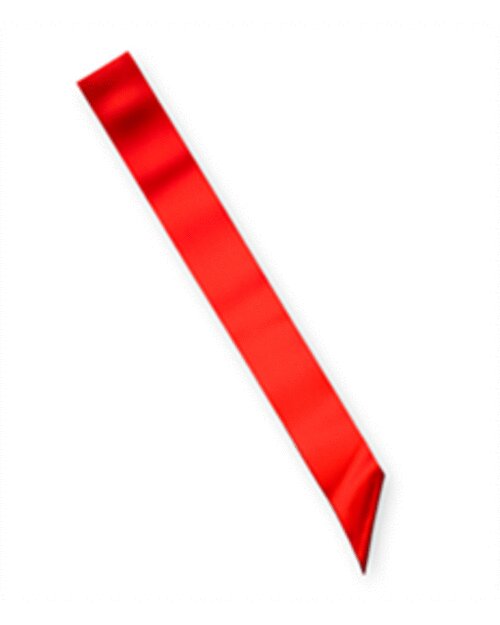 Ready Range RR36 Ribbon Sash Ideal for all promotional events - COOZO