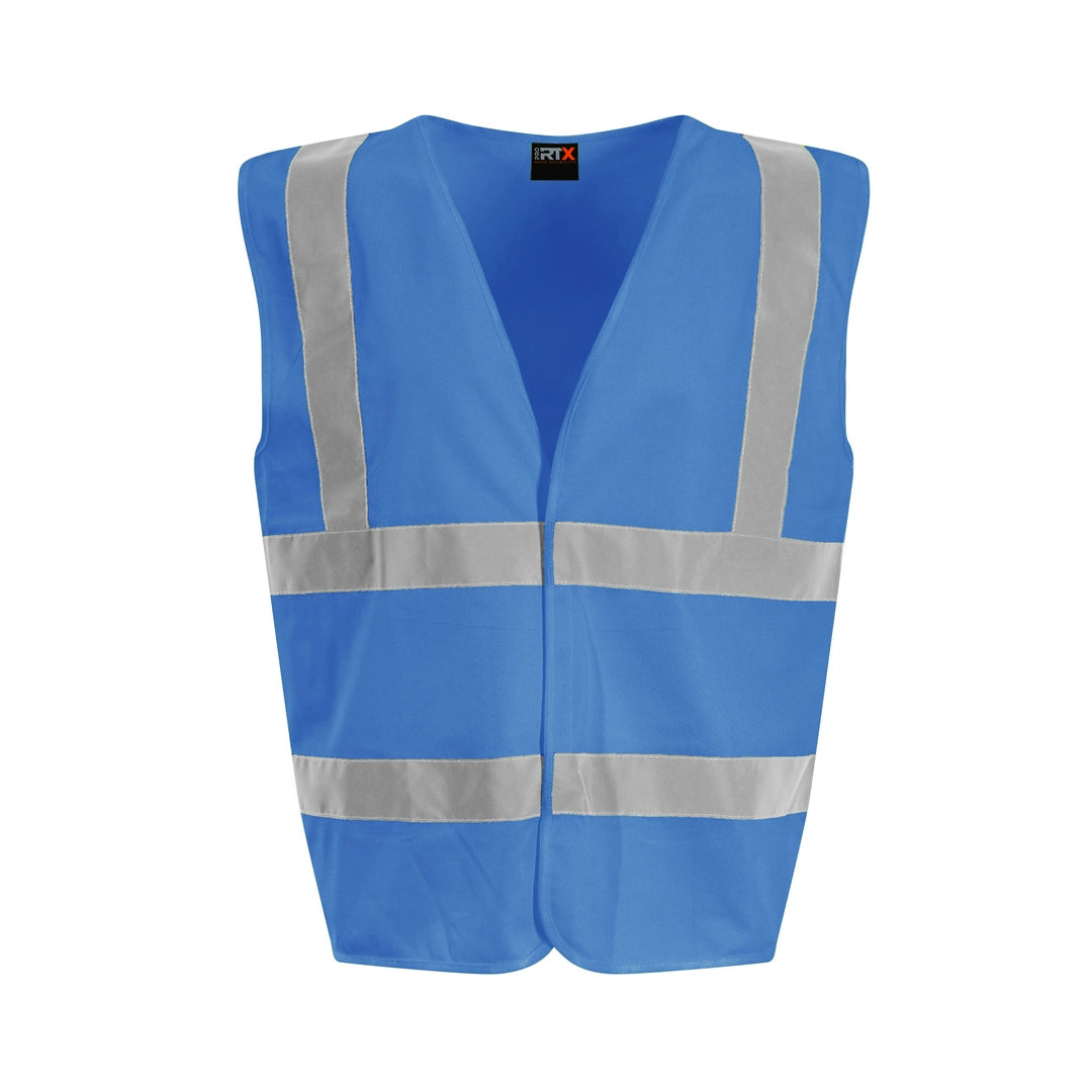 PRO RTX HIGH VISIBILITY RX70J Kids waistcoat Over shoulder and around body reflective tape - COOZO