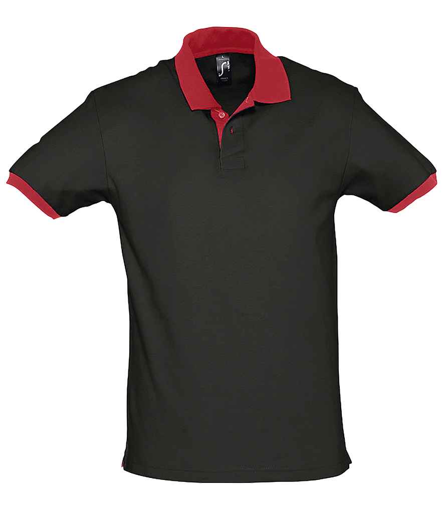 SOL'S Prince Contrast Cotton Piqu?¡ì| Polo Shirt - COOZO