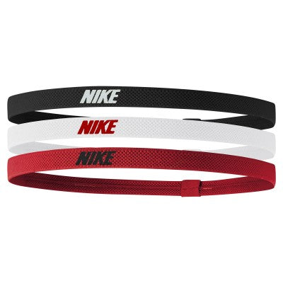 Nike NKHBE 2024 HEADBANDS ELASTIC 2.0 3PK BLACK/WHITE/U.RED - COOZO