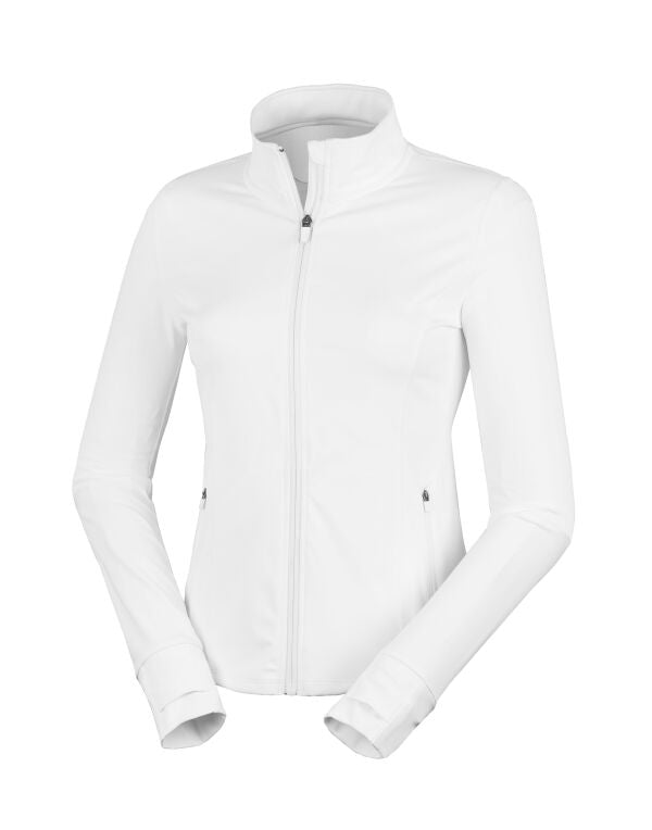 Spiro S798F Ladies Fitness and high stretch sports Jacket Ideal for tennis and all sports - COOZO