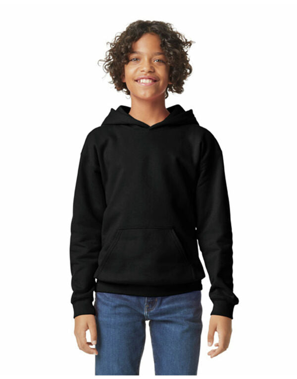 Gildan SF500B Softstyle Midweight Fleece Youth Hoodie - COOZO