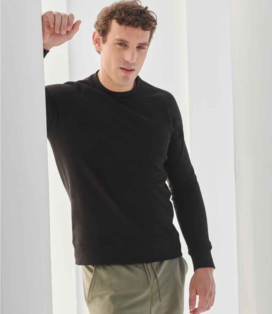 Skinni Fit SF525 SF Unisex Slim Fit Raglans Sleeves Sweatshirt - COOZO