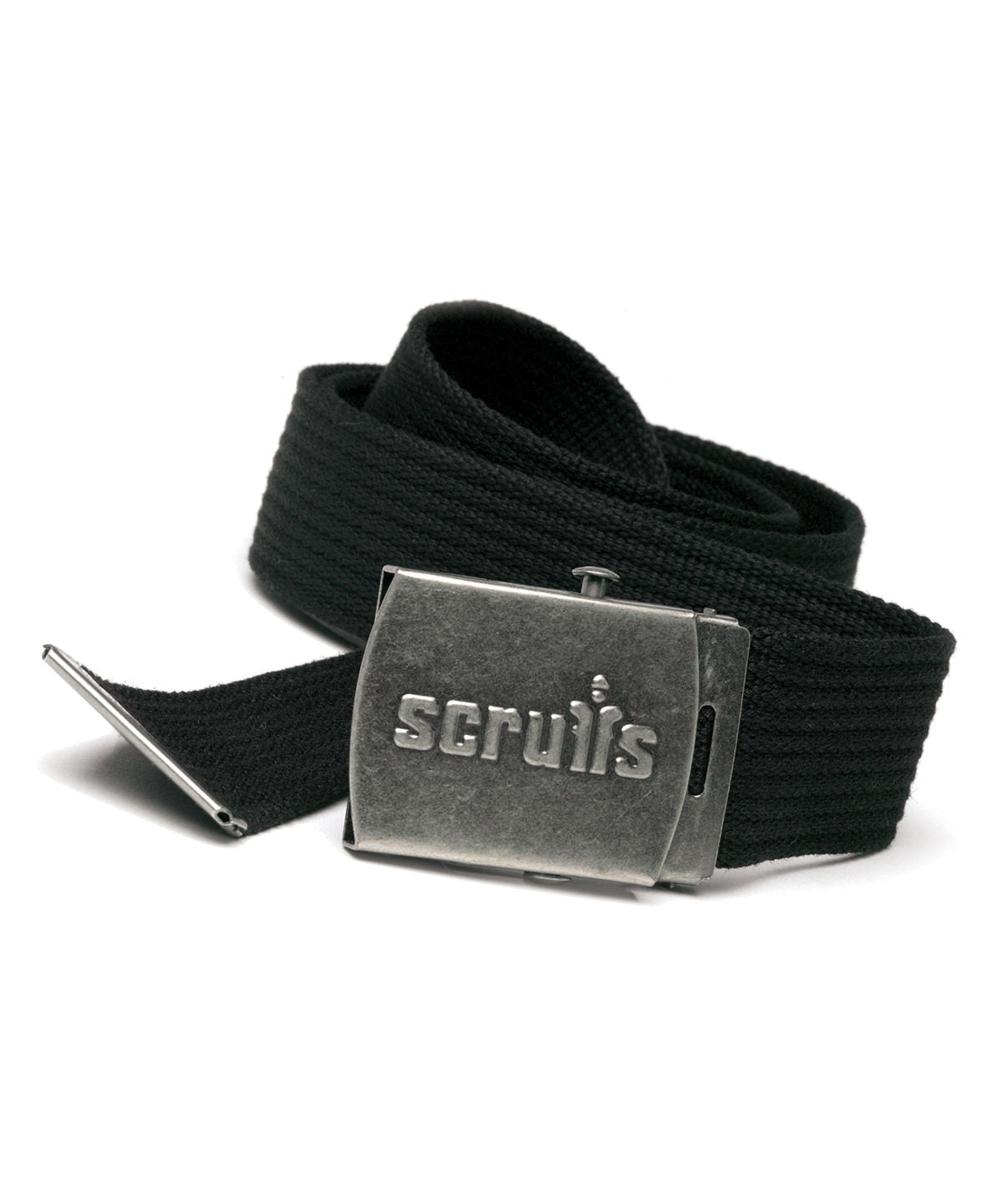 Scruffs SH080 Tough reinforced cotton Clip belt with distressed look - COOZO