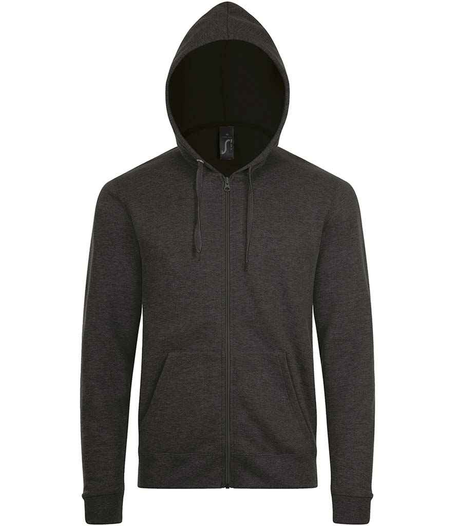 SOL'S Stone Zip Hooded Sweatshirt SOL01714 - COOZO