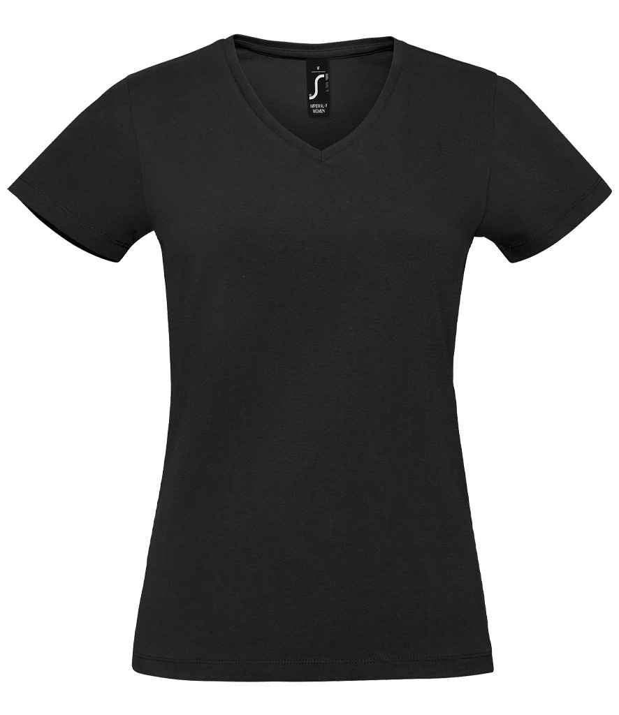 02941 SOL'S Ladies Imperial V Neck T-Shirt - COOZO