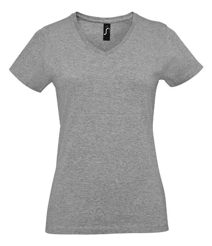 02941 SOL'S Ladies Imperial V Neck T-Shirt - COOZO