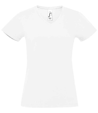 02941 SOL'S Ladies Imperial V Neck T-Shirt - COOZO