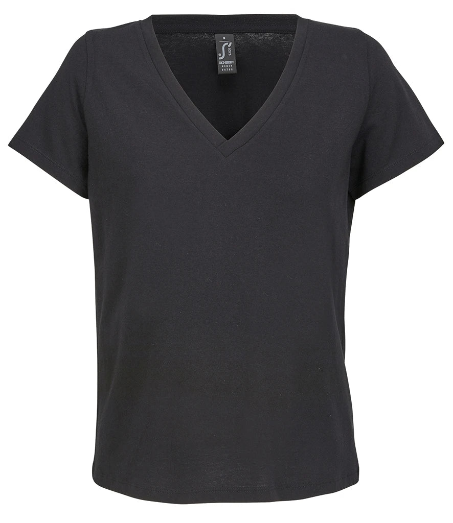 SOLS SOL04766 Ladies Regent V Neck T-Shirt - COOZO