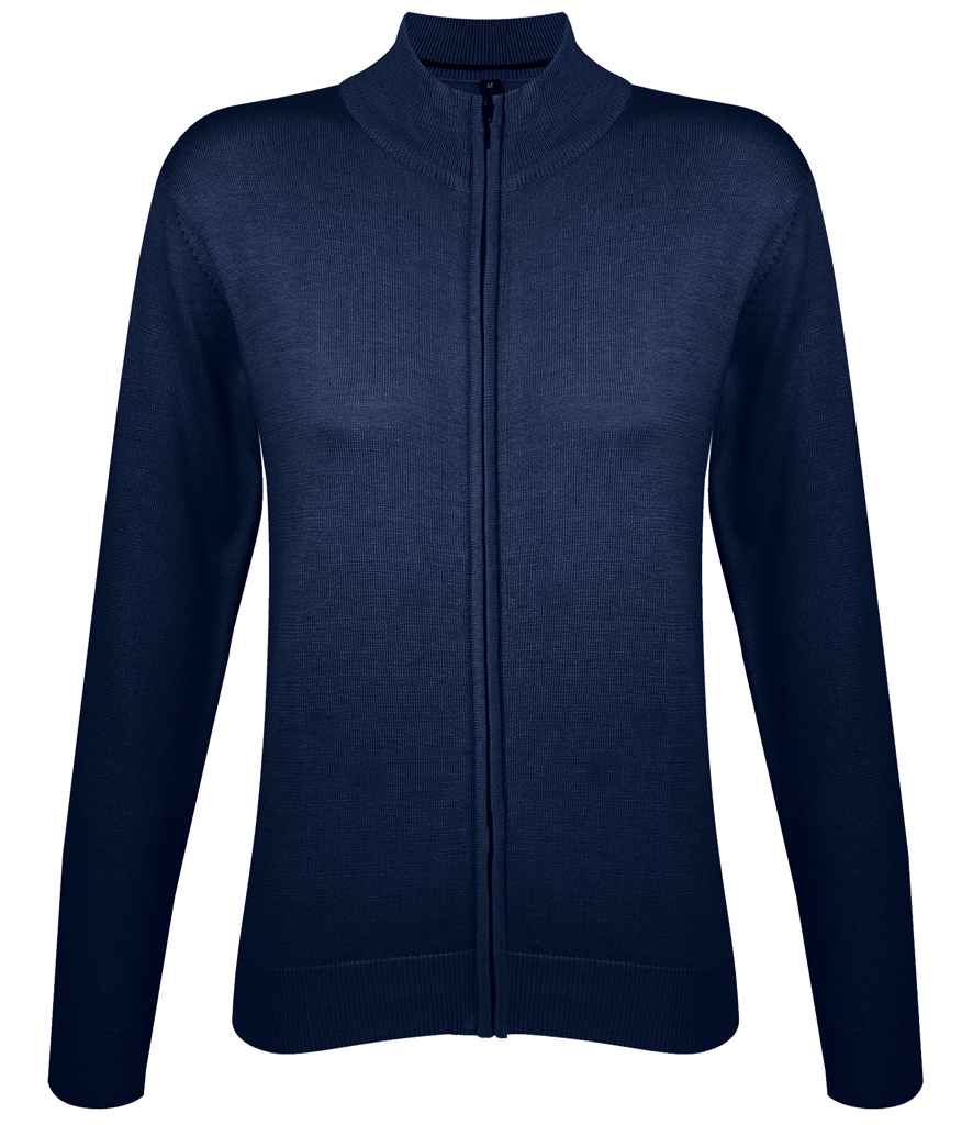 SOL'S SOL10550 Ladies Gordon Full Zip Cotton Acrylic Cardigan - COOZO