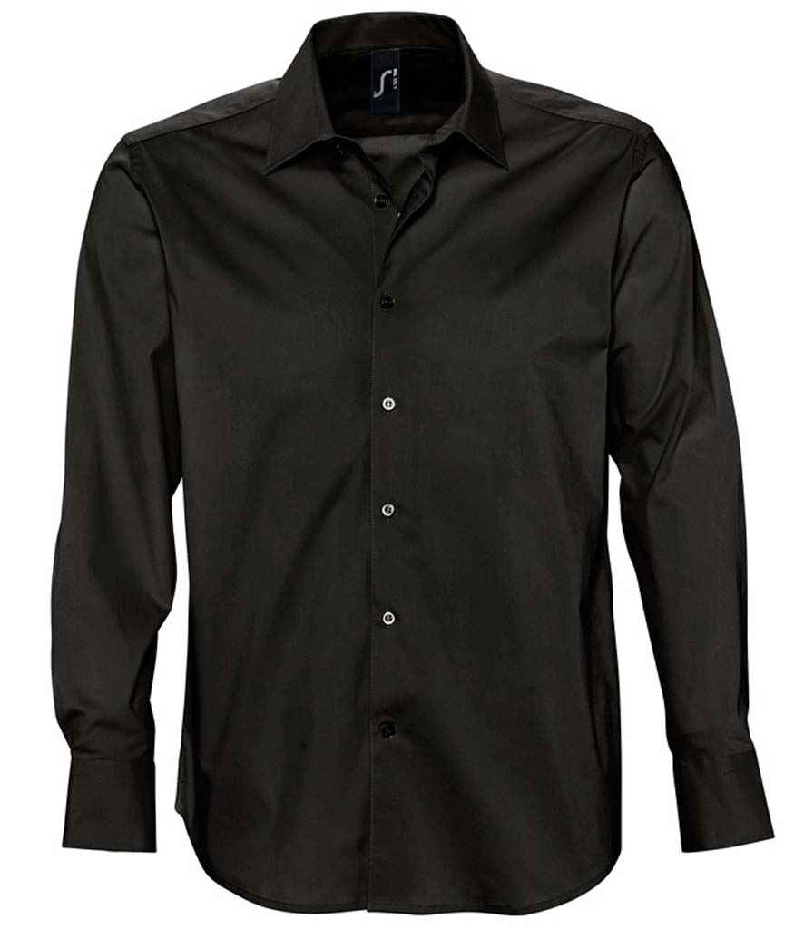 SOL'S SOL17000 Brighton Long Sleeve Fitted Shirt - COOZO