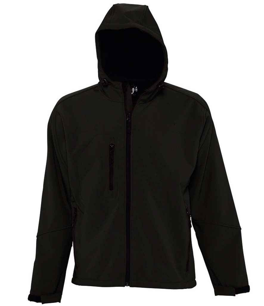 SOL'S Replay Hooded Soft Shell Jacket - COOZO