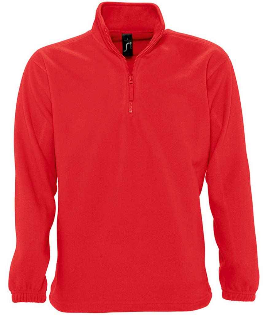 SOL'S Ness Zip Neck Fleece - COOZO