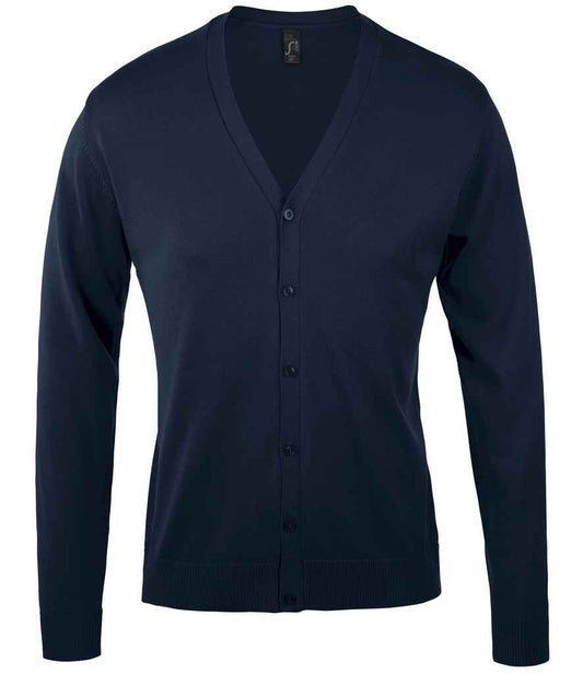 SOL'S SOL90011 Golden Cotton Acrylic V Neck Cardigan - COOZO