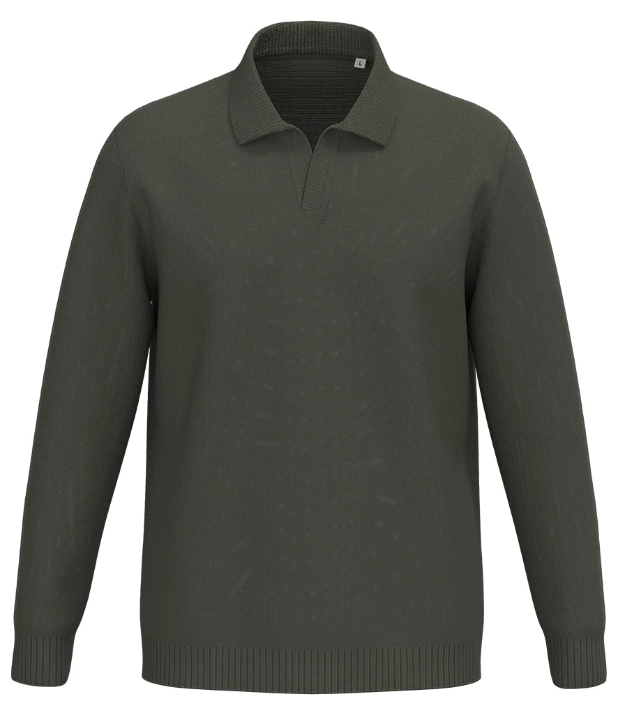 Spasso SP901 Polo Collar Jumper
