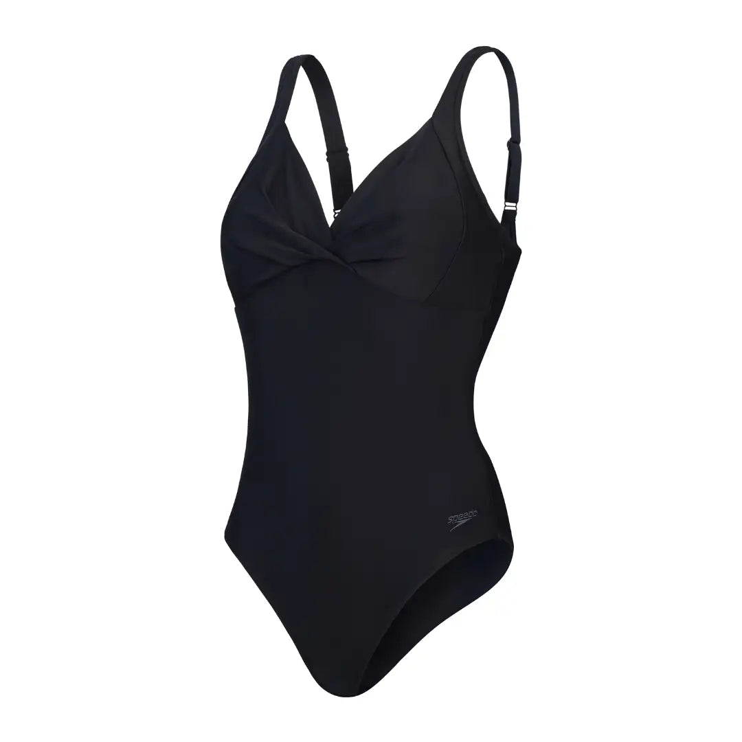 SPEEDO SSPCLSCK LADIES COSTUME SOLID CROSS KNOT - COOZO