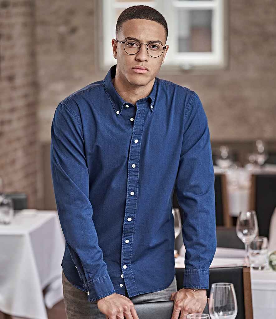 Men's Casual Twill Shirt - COOZO