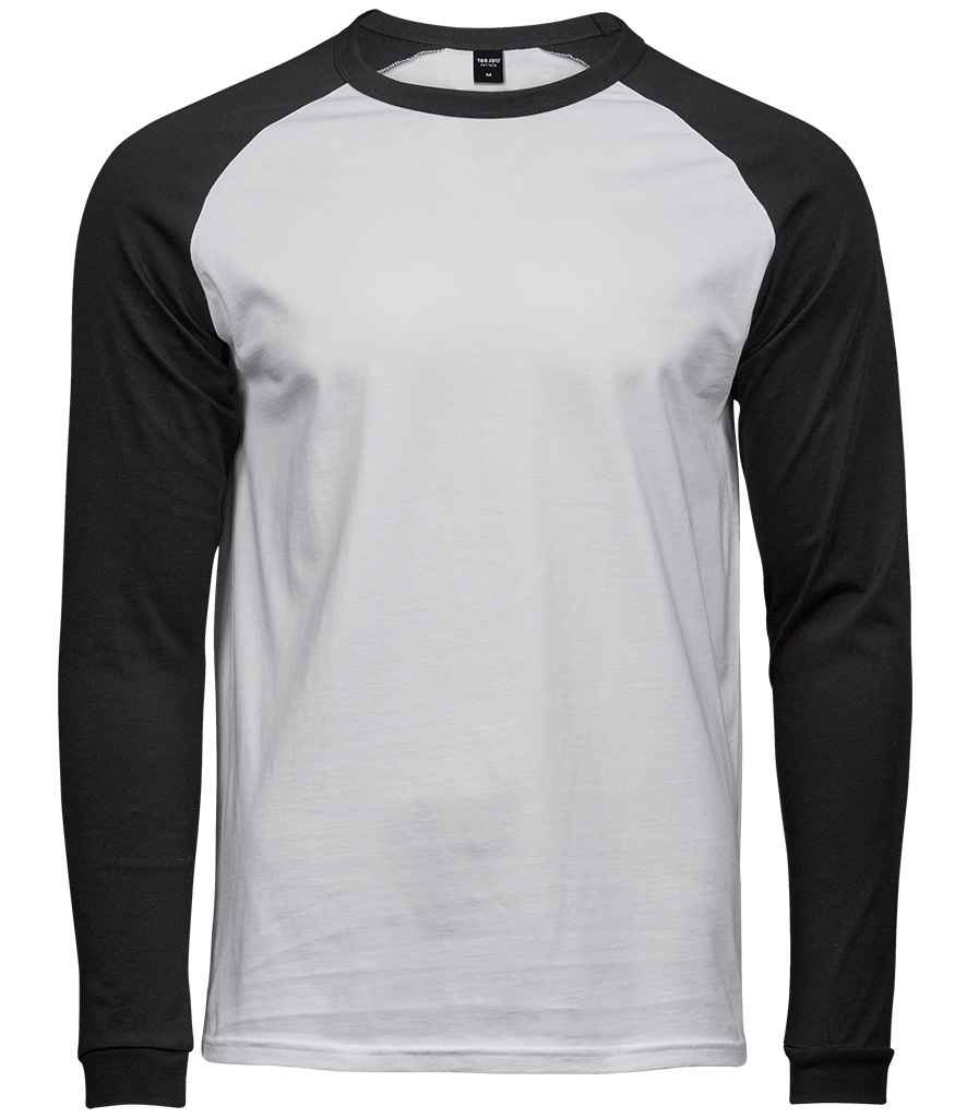 Tee Jays Long Sleeve Baseball T-Shirt - COOZO