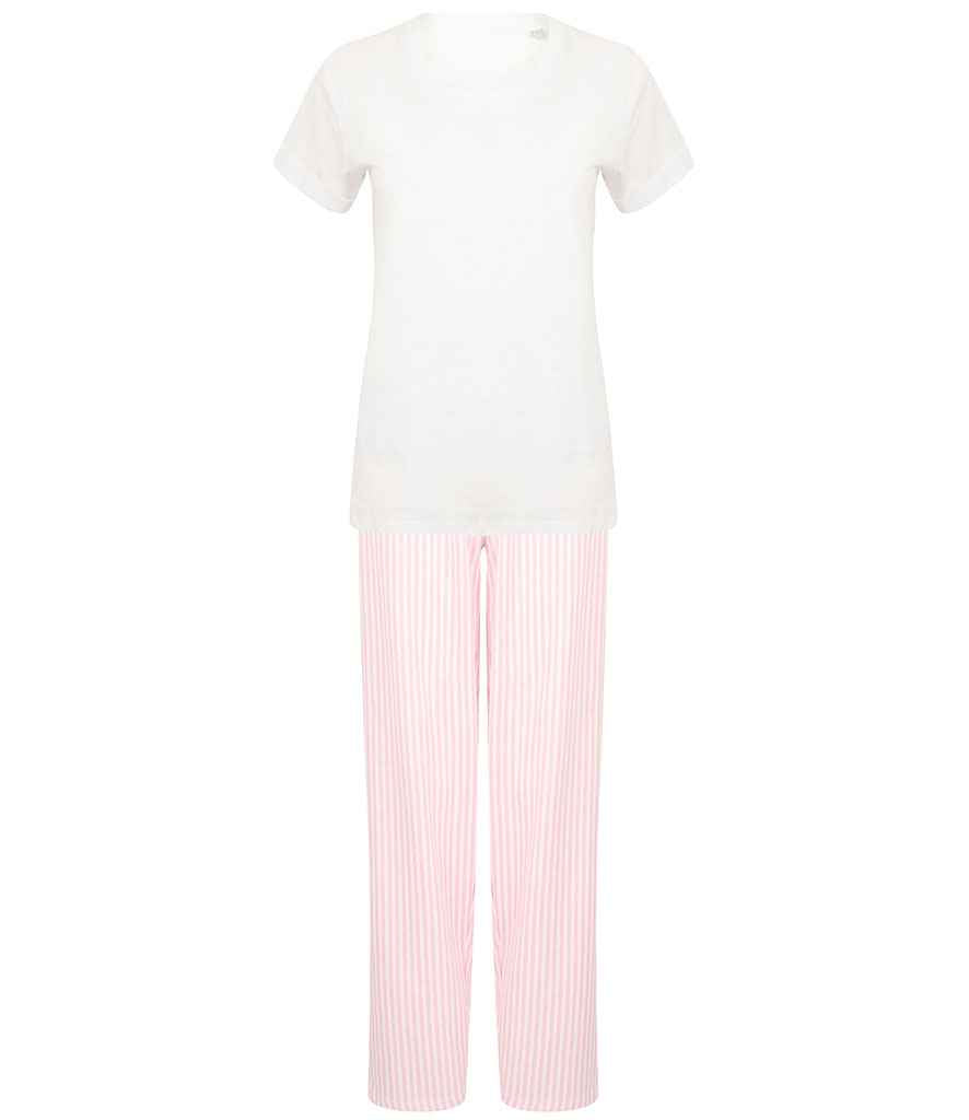 Towel City TC053 Towel City Long PJ's in a Bag - COOZO