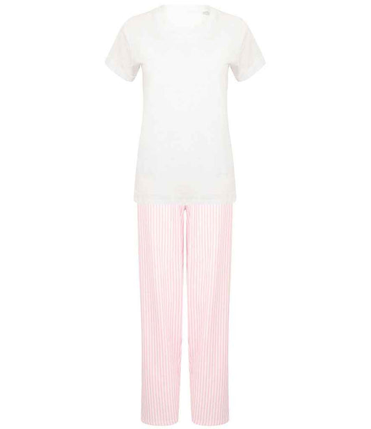 Towel City TC053 Towel City Long PJ's in a Bag - COOZO