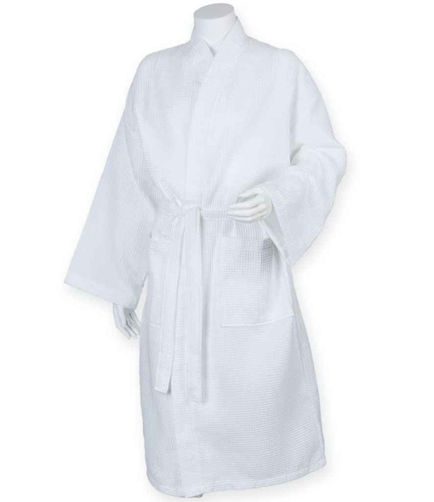 Towel City TC086 Towel City Waffle Robe - COOZO