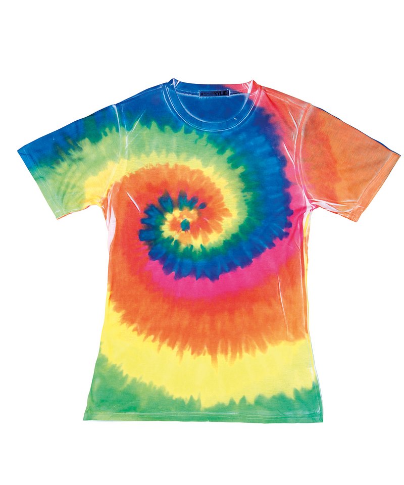 Colortone TD21M Women's sublimated rainbow T-Shirt - COOZO