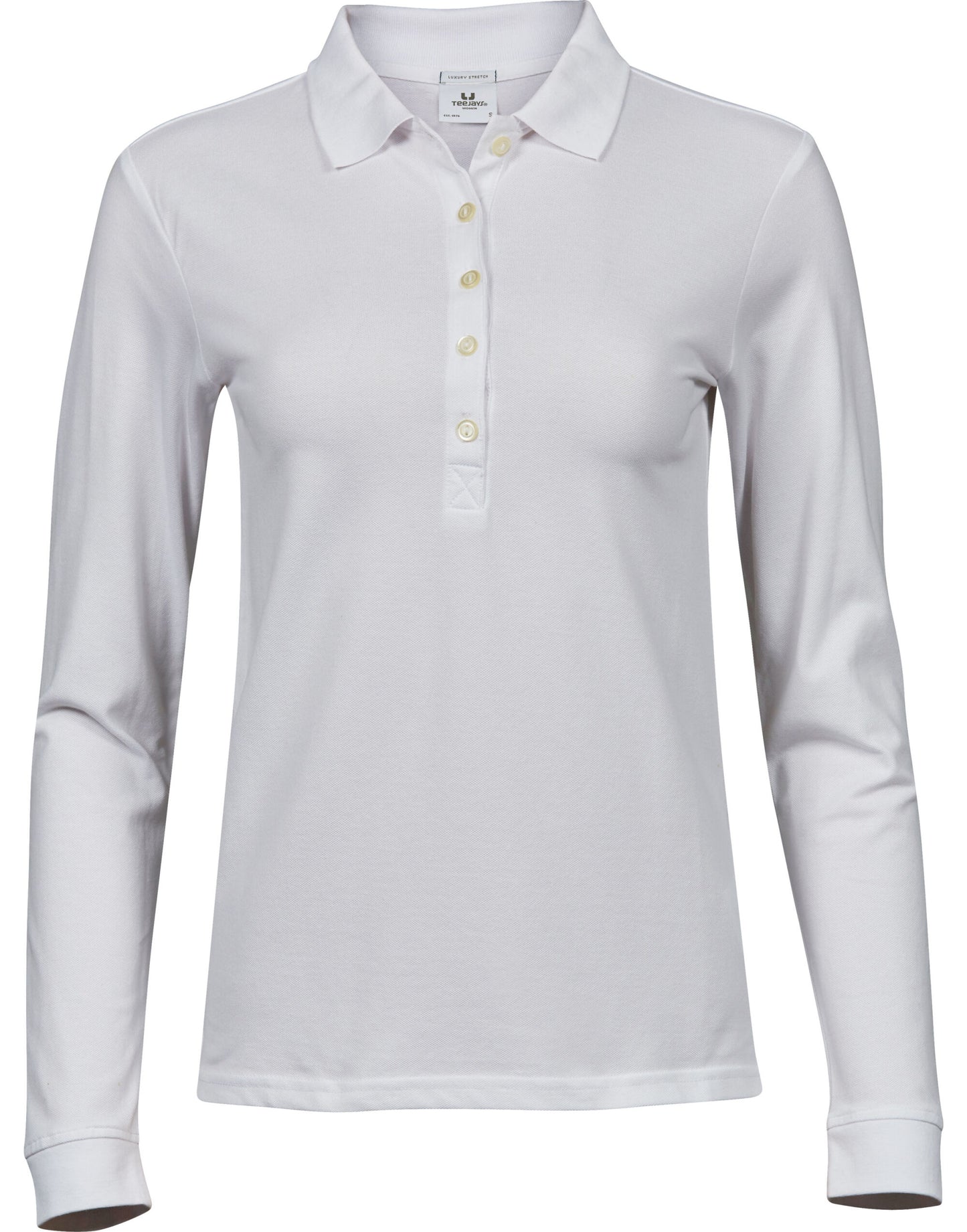 Ladies' Luxury Stretch Long Sleeve Polo - COOZO
