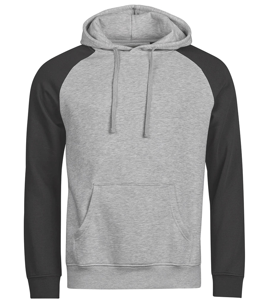 Tee Jays TJ5156 Unlabeled Two-Tone Hooded Sweatshirt