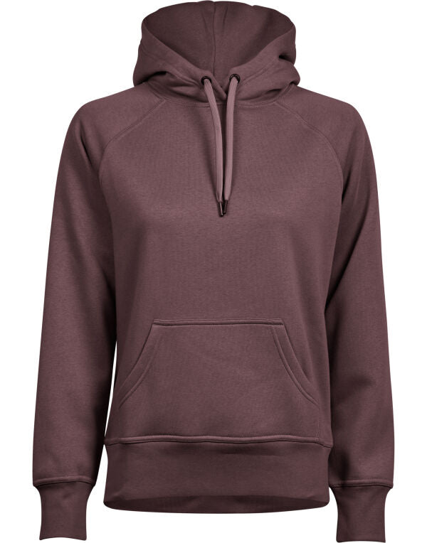 Tee Jays Ladies Raglan Hooded Sweatshirt - COOZO