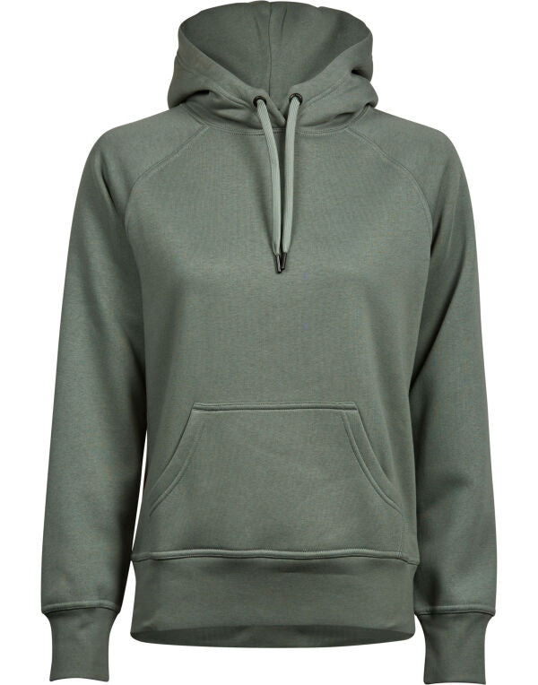 Tee Jays Ladies Raglan Hooded Sweatshirt - COOZO
