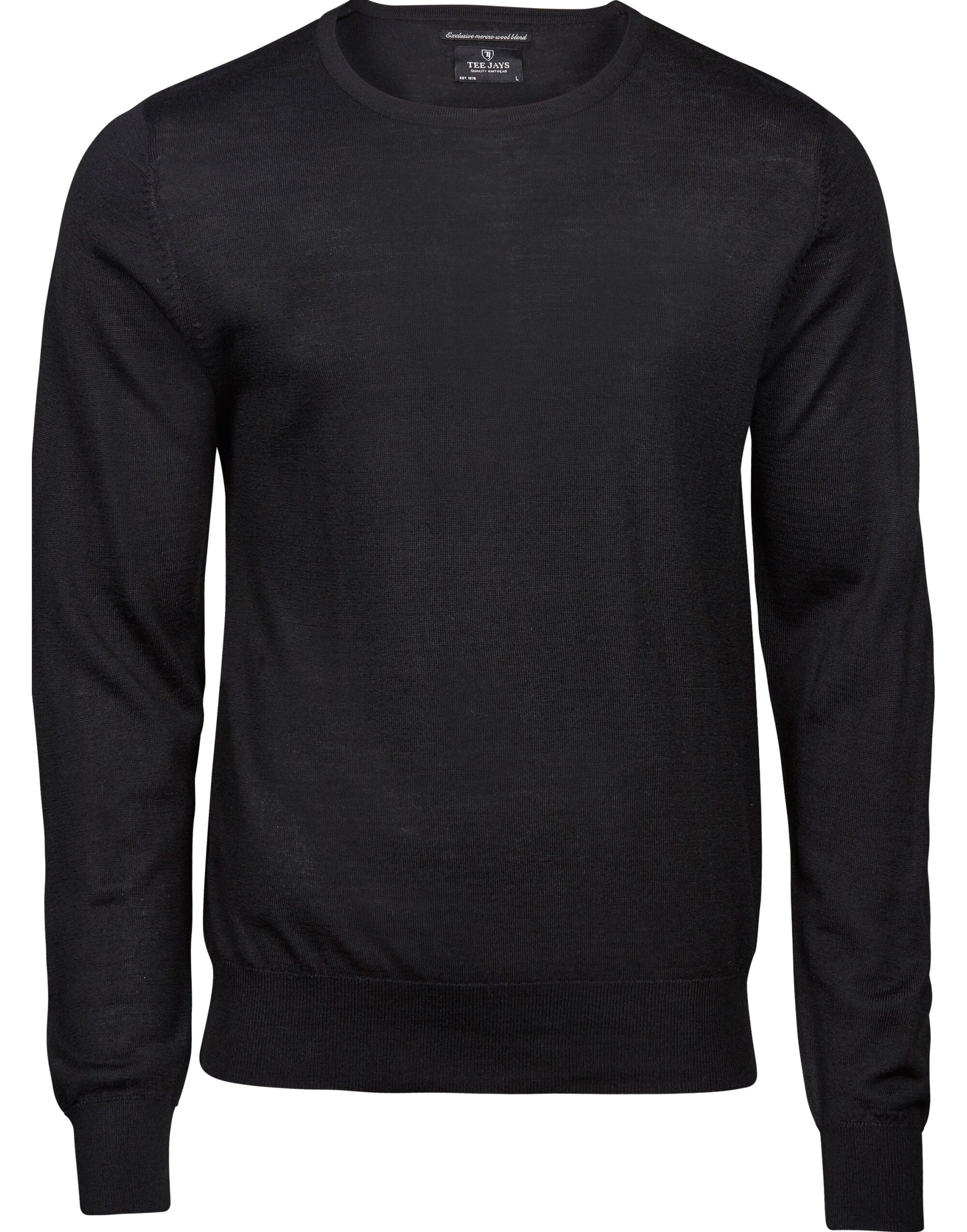 Men's Crew Neck Knitted Sweater - COOZO