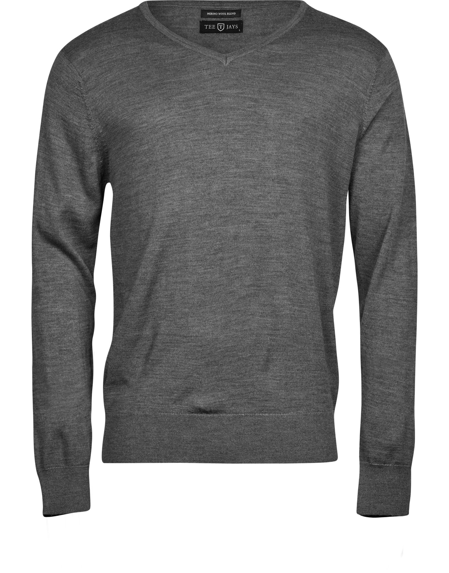 Men's V Neck Knitted Sweater - COOZO