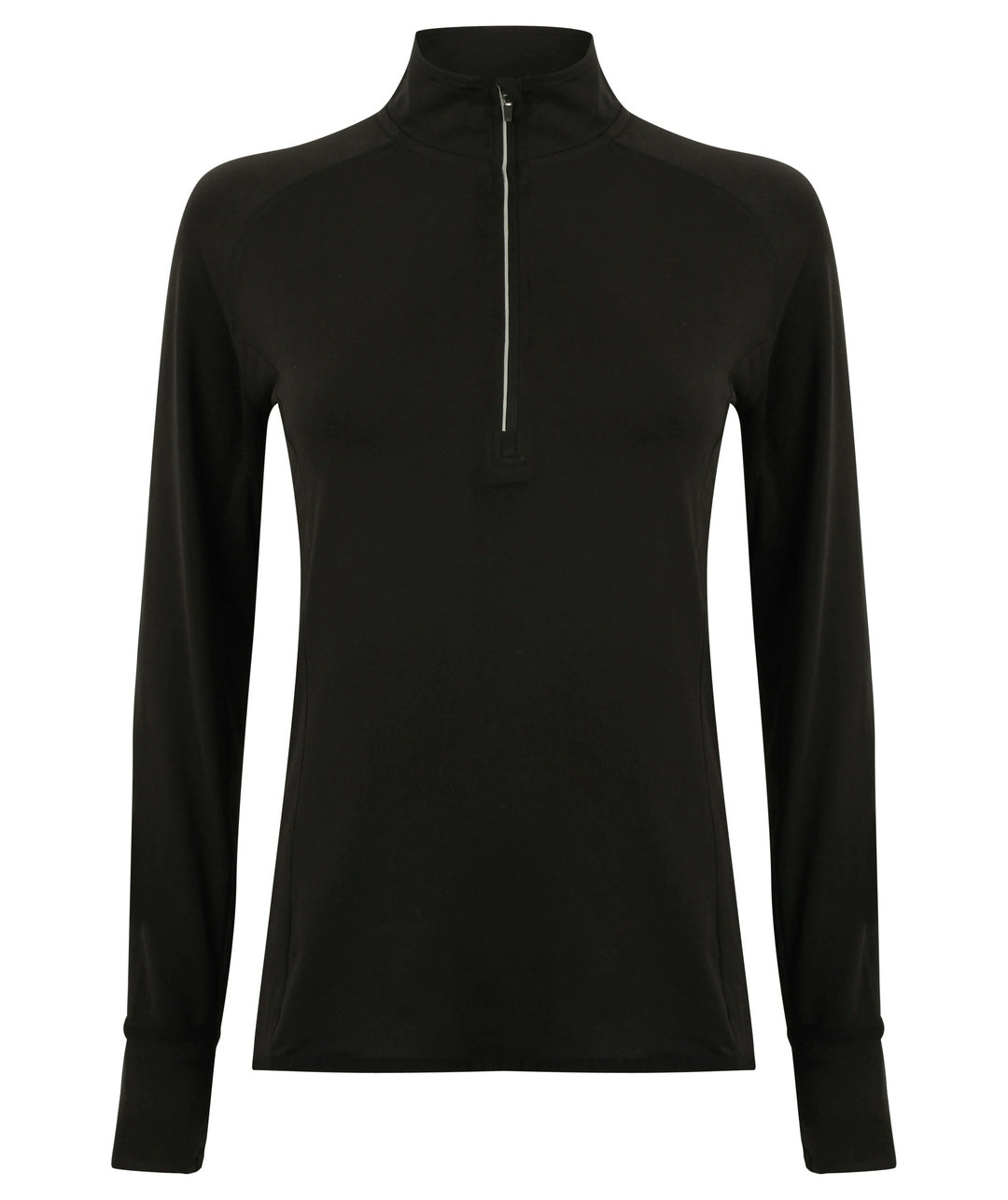 Tombo TL563 Ladies Long Sleeve Zip Neck Performance Top - COOZO