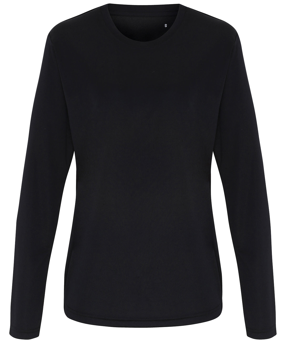 TriDri® TR060 Crew neck Women's Long Sleeve Performance Wicking fabric T-Shirt 100% Polyester - COOZO