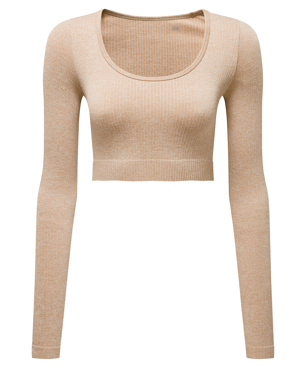 TriDri® TR224 Women ribbed seamless '3D Fit' crop top/long sleeve shirt - COOZO