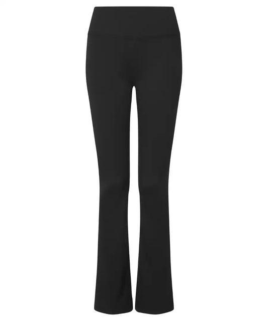 TR537 Women’s TriDri Full-length recycled flare leggings Soft-stretch fabric - COOZO
