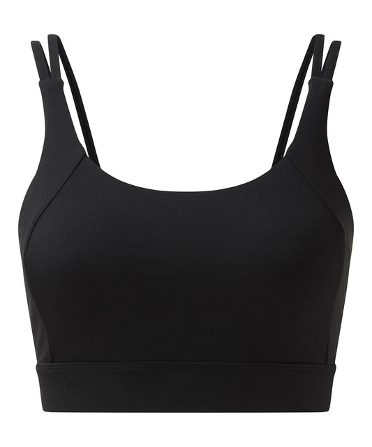 TR922 Women's TriDri crossback sports bra (medium impact) Removable padding inner - COOZO