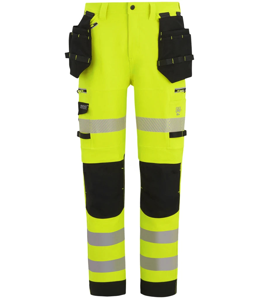 Regatta TRJ603 High Visibility Infiltrate Stretch Holster Trousers